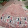 Lehenga Set - Peach Embroidered