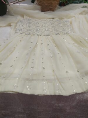 Dhoti Set - Ivory/Cream