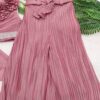 Crop Top - Palazzo Suit