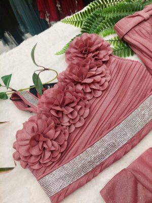 Crop Top - Palazzo Suit