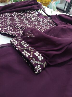 Purple Pocket Palazzo