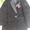 Embrioded Black Suit Set