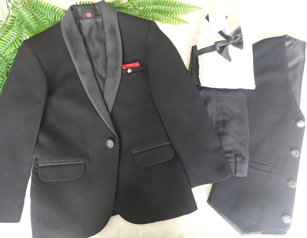 Black Formal Suit Set