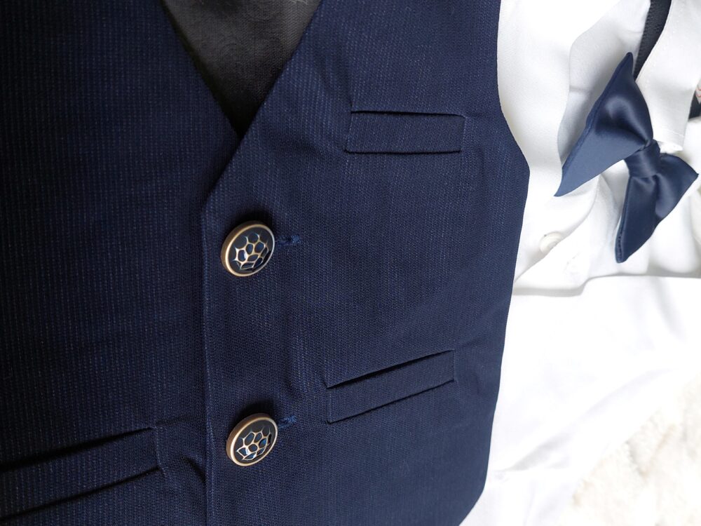 20250402_142627 Navy Blue - Coat Suit Set