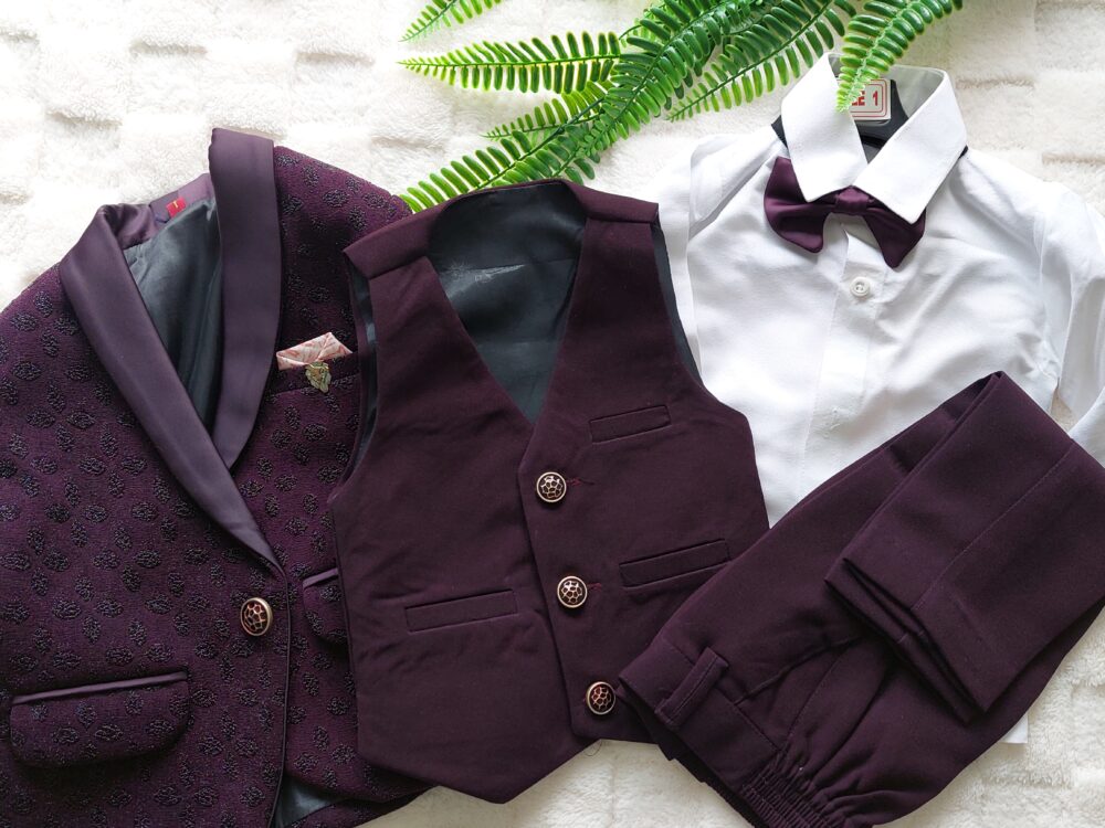 Purple Coat Set