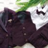 Purple Coat Set