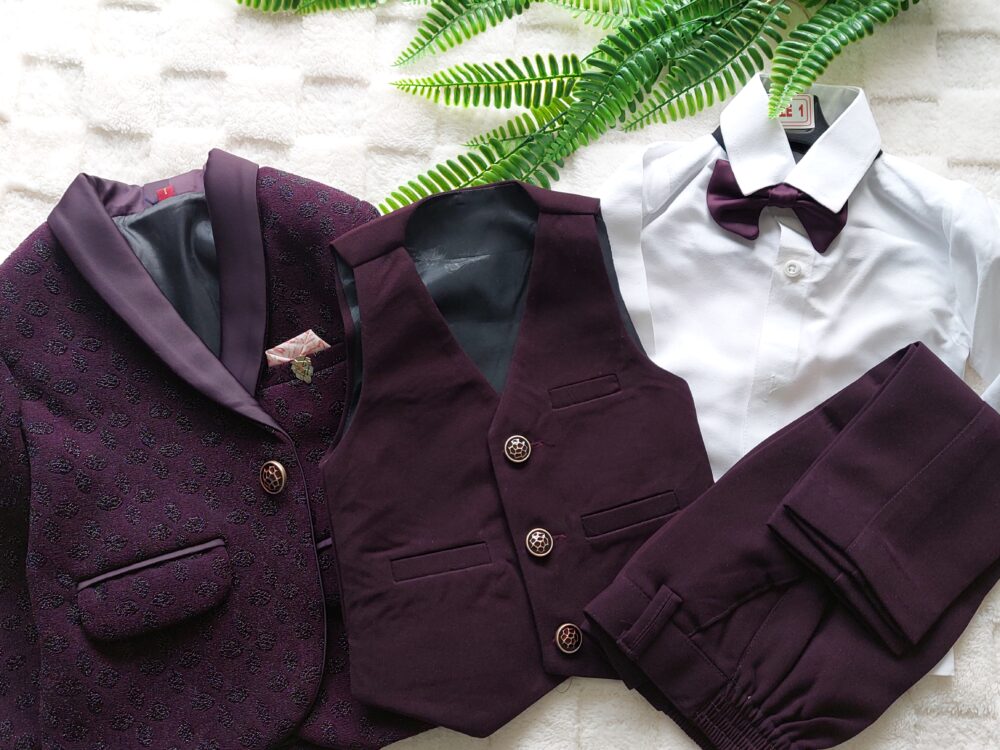 Purple Coat Set