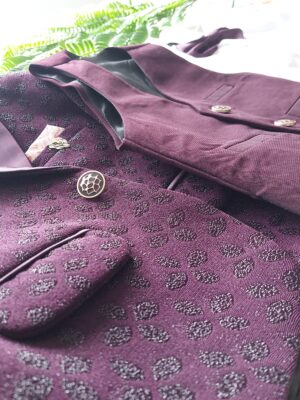 Purple Coat Set