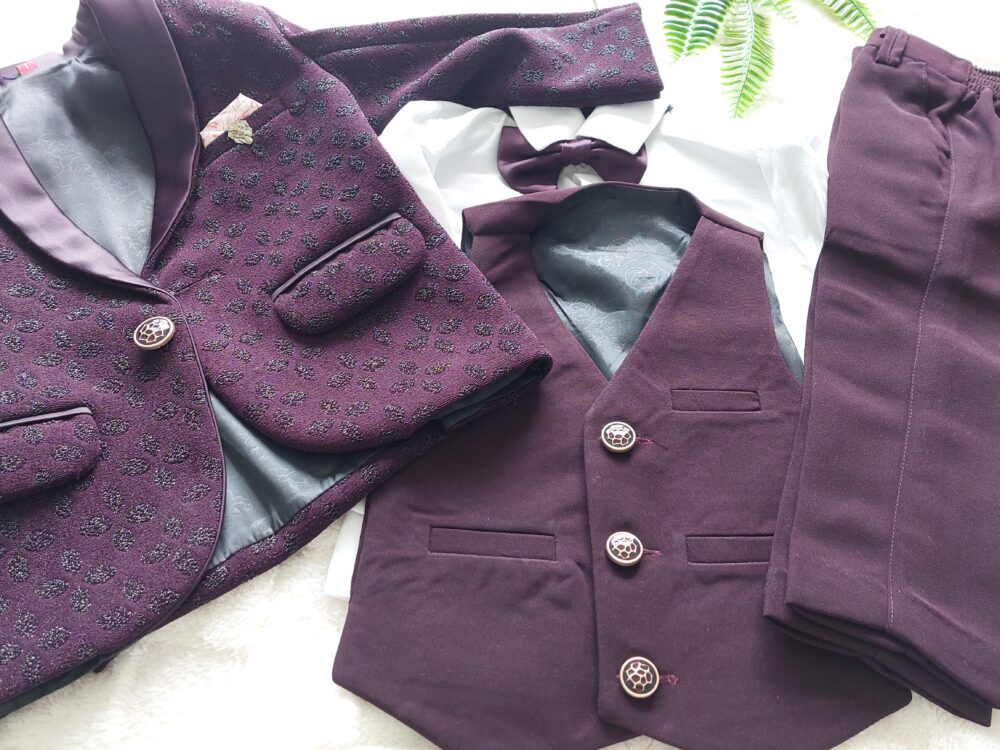 Purple Coat Set