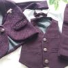 Purple Coat Set
