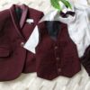 Maroon Coat Set