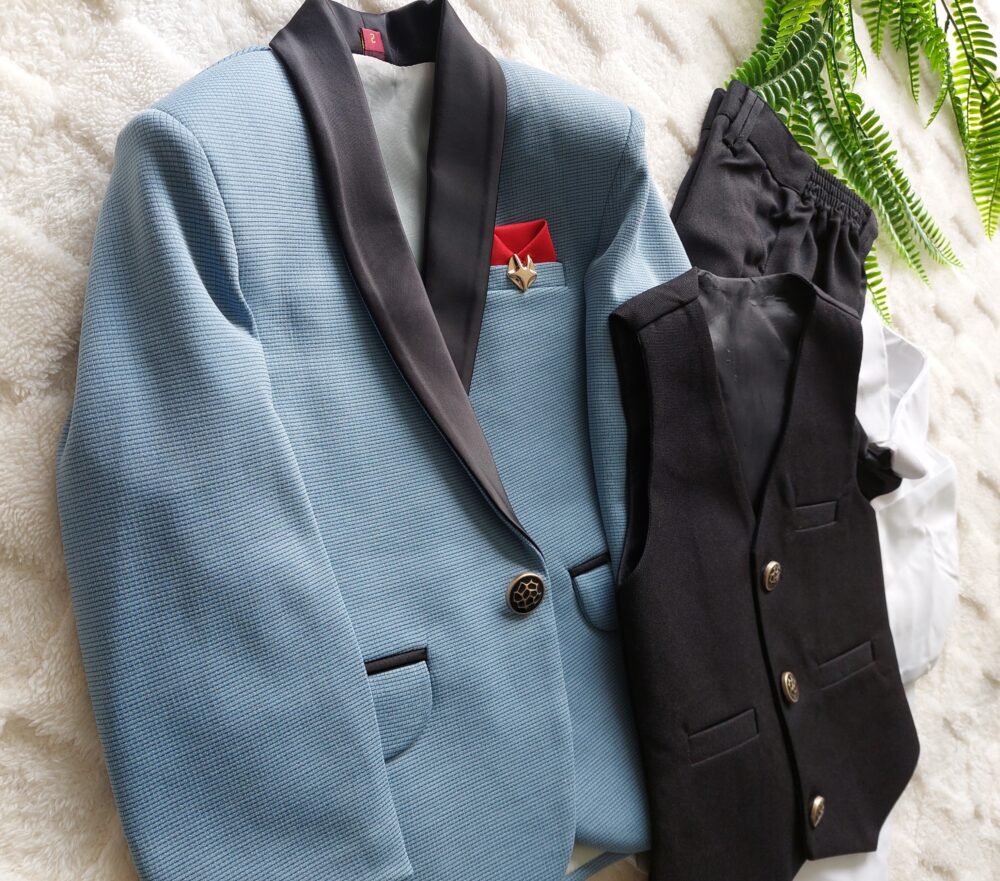5-piece formal suit set