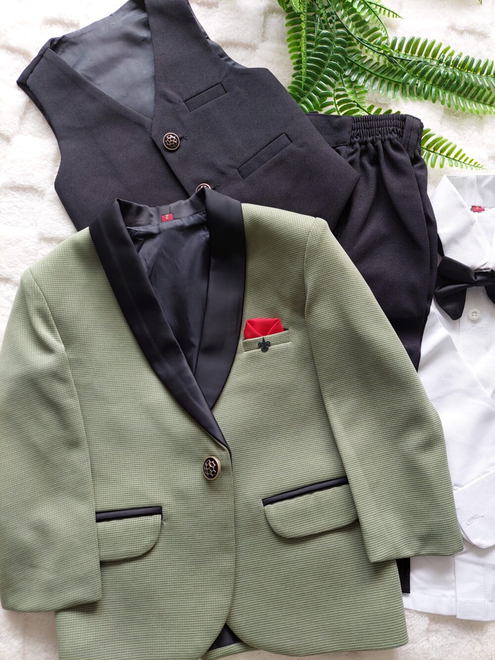 5-piece formal suit set