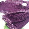 Purple Afghani Suit Set